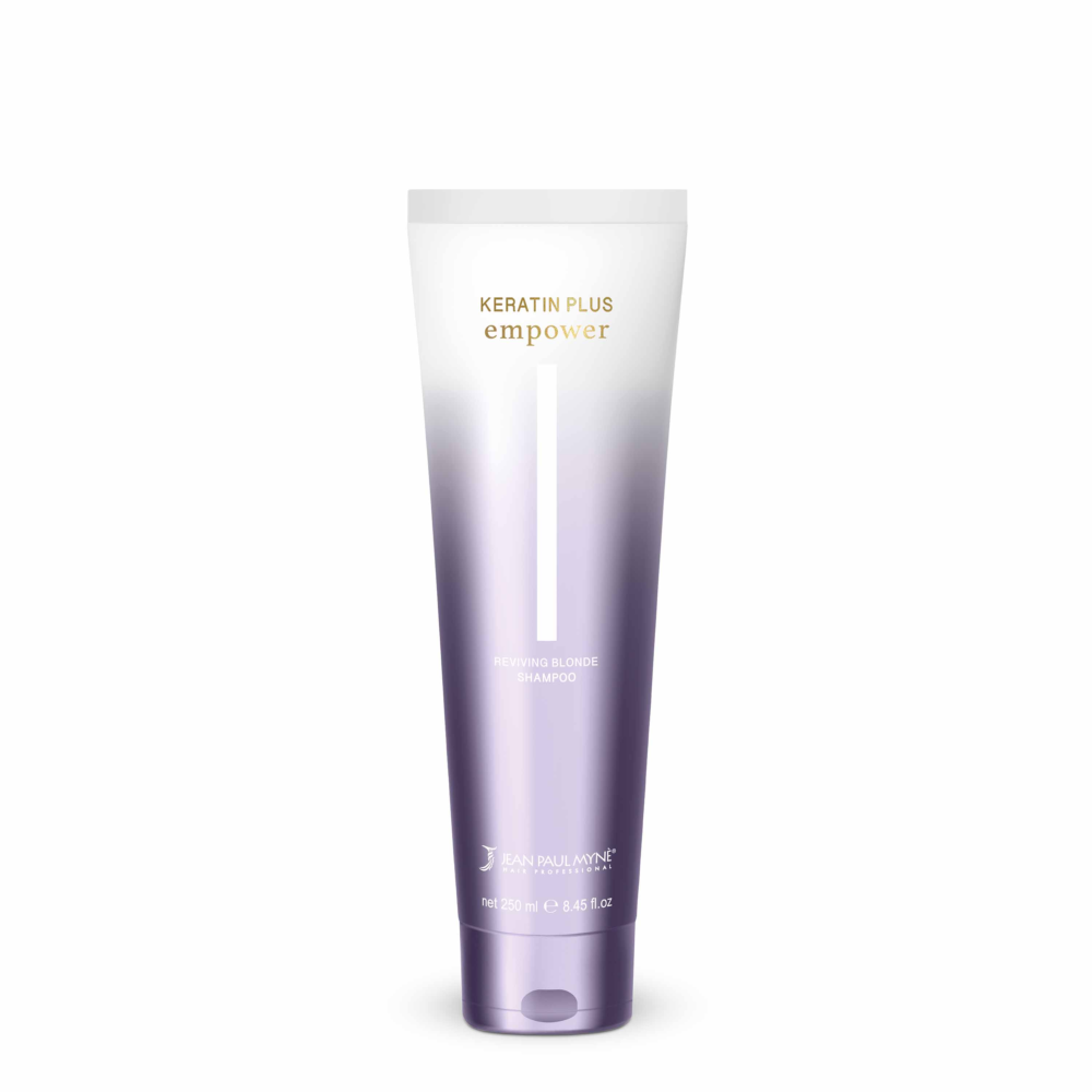 REVIVING BLONDE KERATIN PLUS EMPOWER SHAMPOO 250 ML.