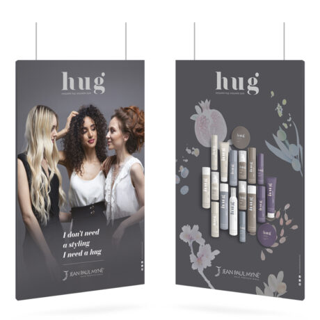 HUG DOUBLE FACE DISPLAY